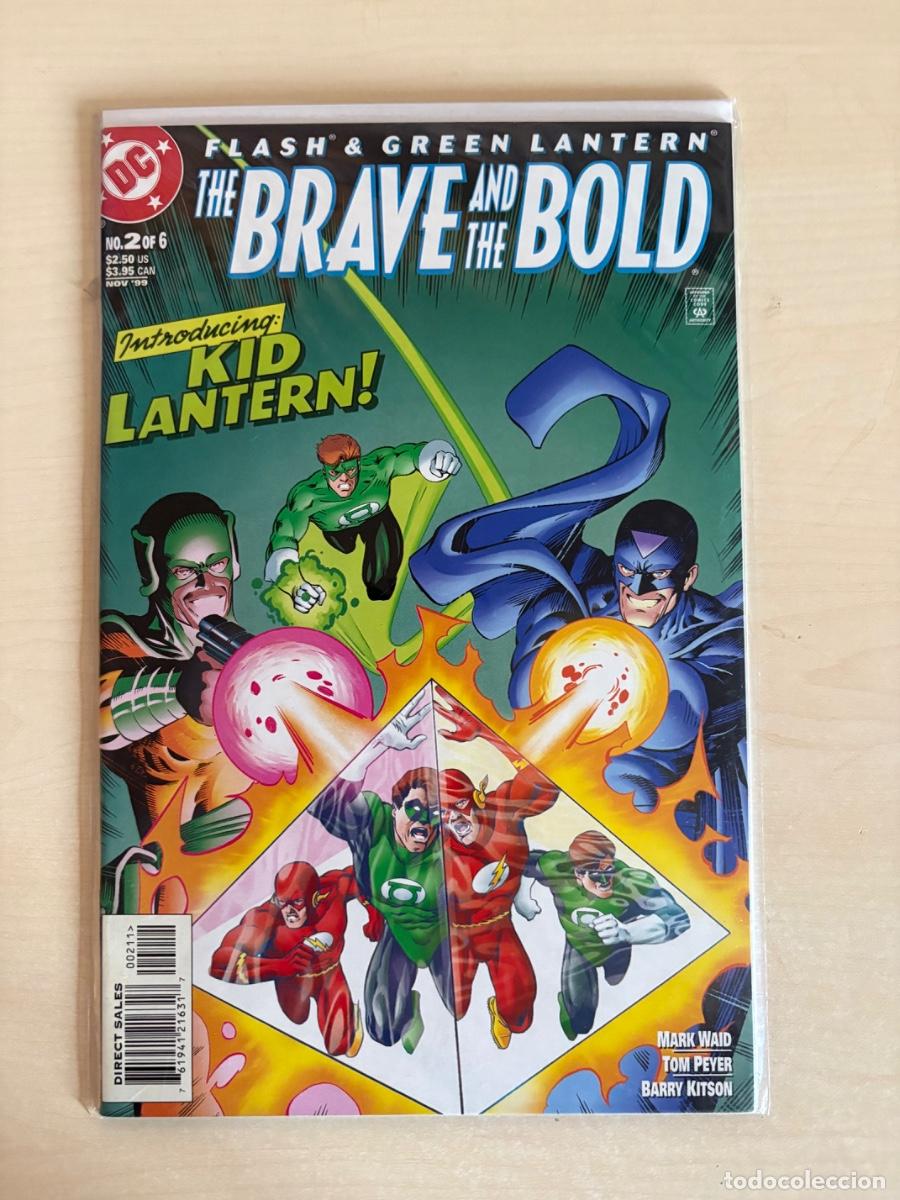 C&oacute;mics: Flash & Green Lantern: The Brave and the Bold #2 de 6 &ndash; Introducing Kid Lantern (DC Comics USA, 1999