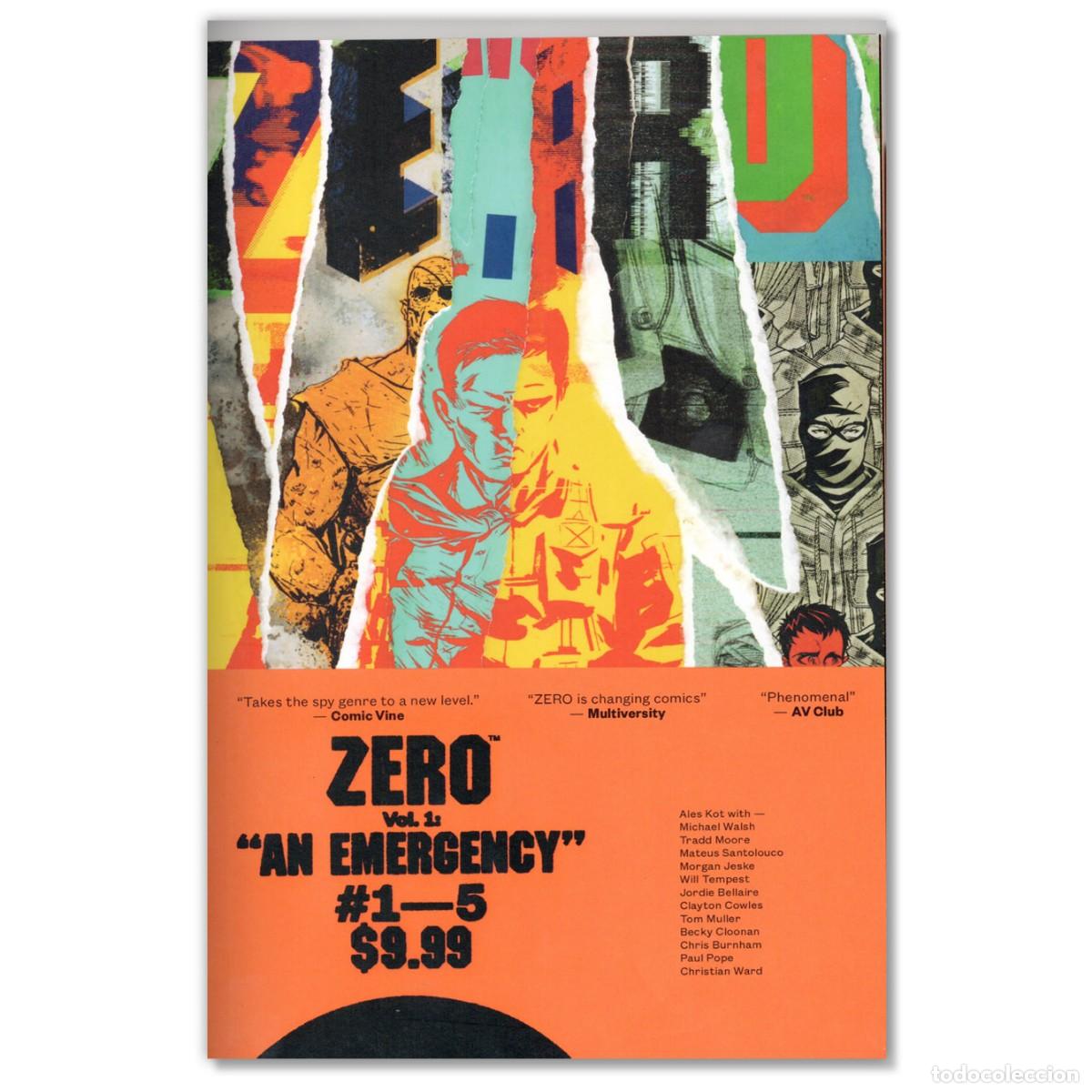 C&oacute;mics: ZERO del 1 al 18 en 4 Vol&uacute;menes - Foto 1