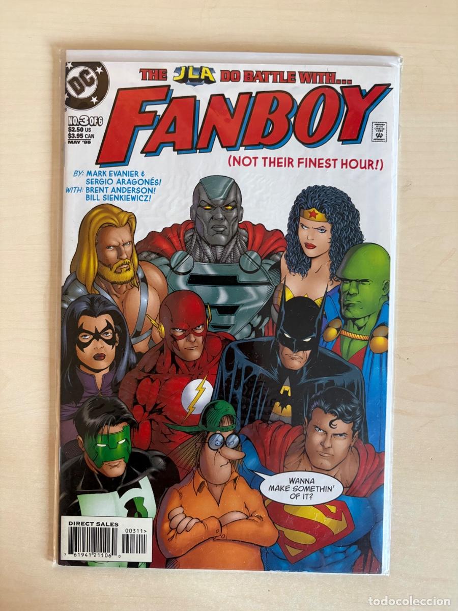 C&oacute;mics: Fanboy #3 &ndash; The JLA Do Battle with Fanboy (DC Comics USA, 1999)