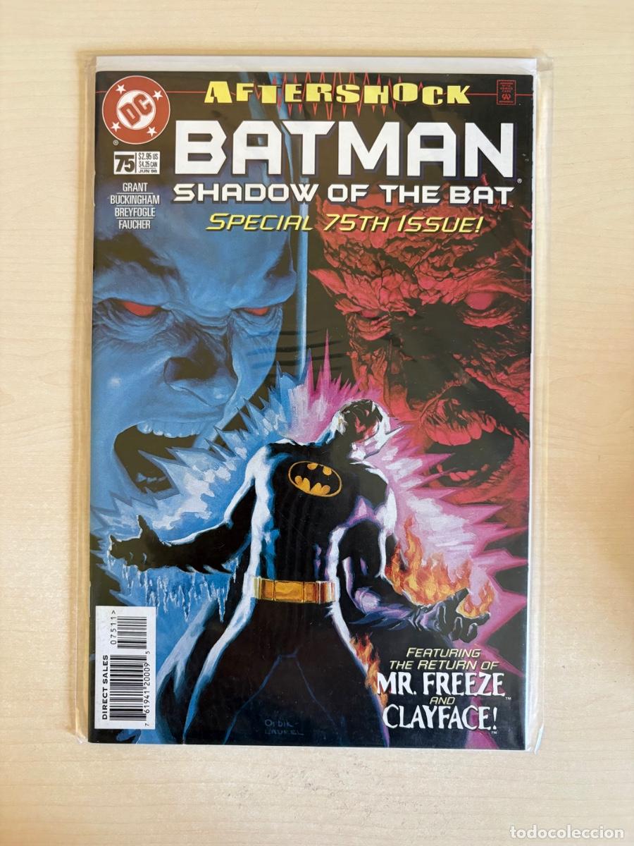 C&oacute;mics: Batman: Shadow of the Bat #75 &ndash; Aftershock, Special 75th Issue (DC Comics USA, 1998)