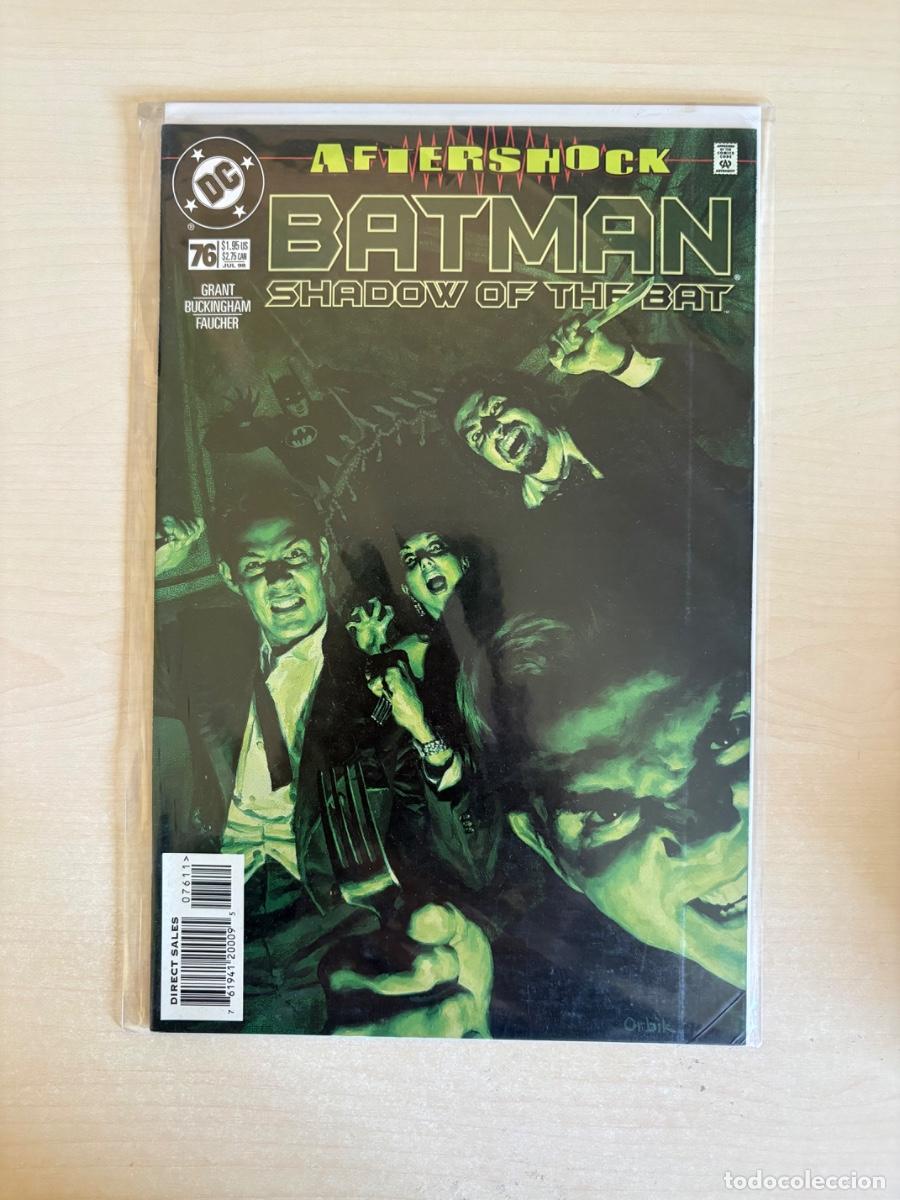 C&oacute;mics: Batman: Shadow of the Bat #76 &ndash; Aftershock (DC Comics USA, 1998)