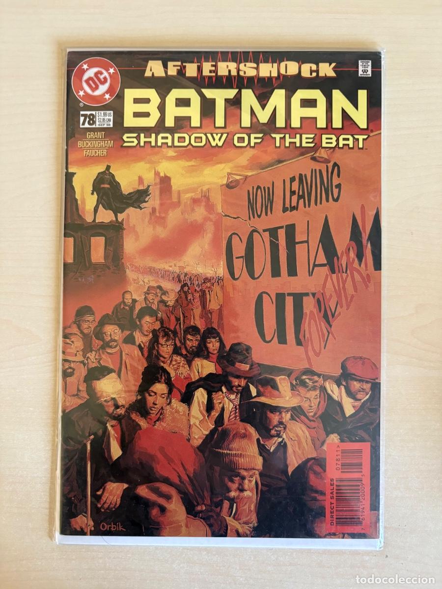 C&oacute;mics: Batman: Shadow of the Bat #78 &ndash; Aftershock (DC Comics USA, 1998)