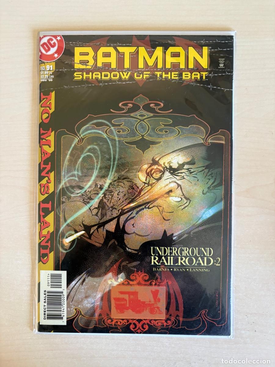 C&oacute;mics: Batman: Shadow of the Bat #91 &ndash; No Man&rsquo;s Land: Underground Railroad, Part Two (DC Comics USA, 1999)
