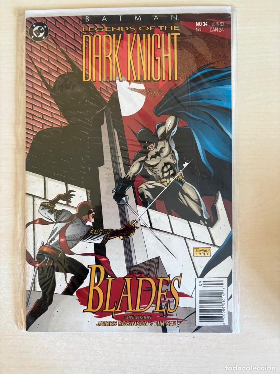 C&oacute;mics: Batman: Legends of the Dark Knight #34 (DC Comics USA, 1992)