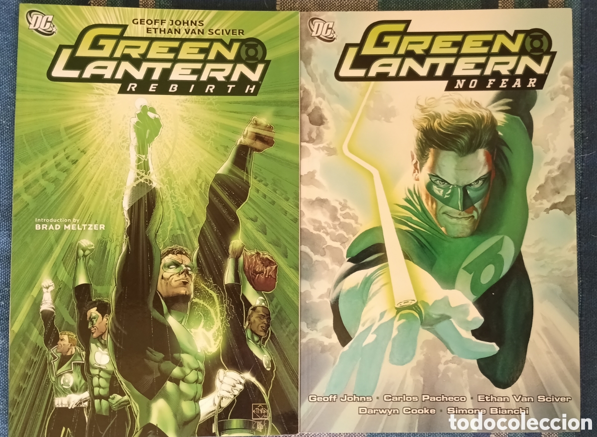 C&oacute;mics: Pack Green Lantern G. Johns. Rebirth y No Fear tpb