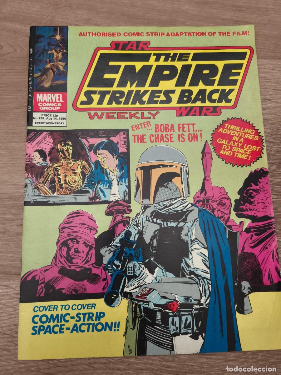 C&oacute;mics: Comics 1980 Marvel UK Star Wars Weekly n&uacute;mero 129