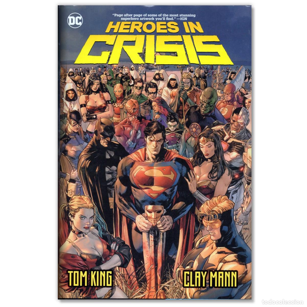C&oacute;mics: HEROES IN CRISIS Tom King / Clay Mann