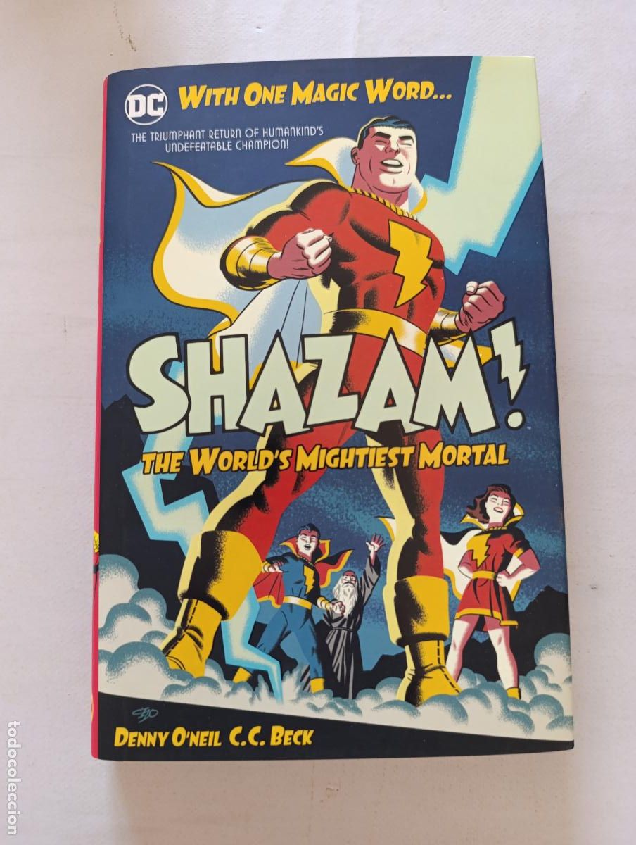 C&oacute;mics: SHAZAM! THE WORLD'S MIGHTIEST MORTAL VOLUME 1 - O'NEIL, BECK - DC - EN INGLES - TAPA DURA (317)