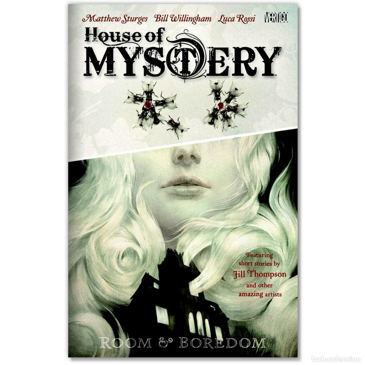 C&oacute;mics: HOUSE OF MYSTERY Room & Boredom en Ingl&eacute;s