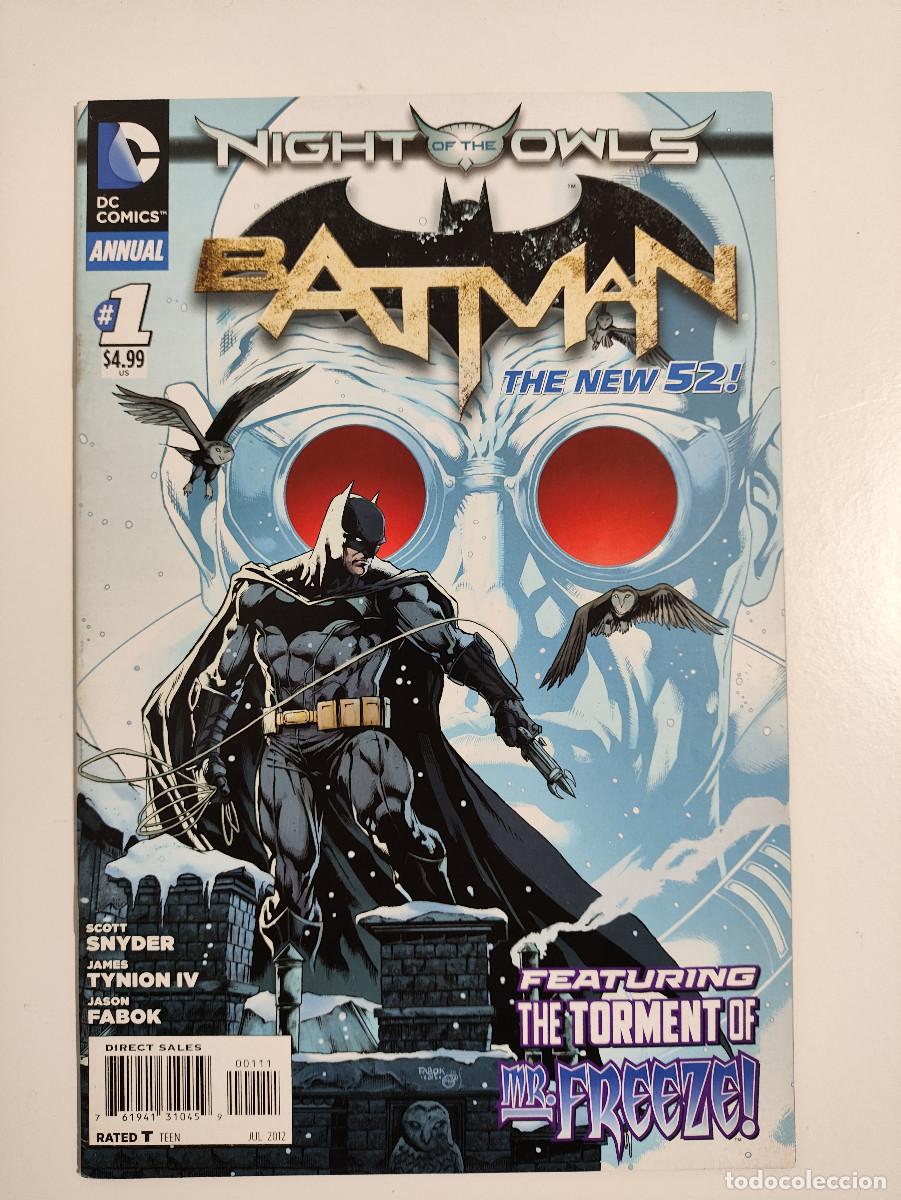 C&oacute;mics: Batman The New 52 Annual 1 &ndash; DC Comics USA 2012