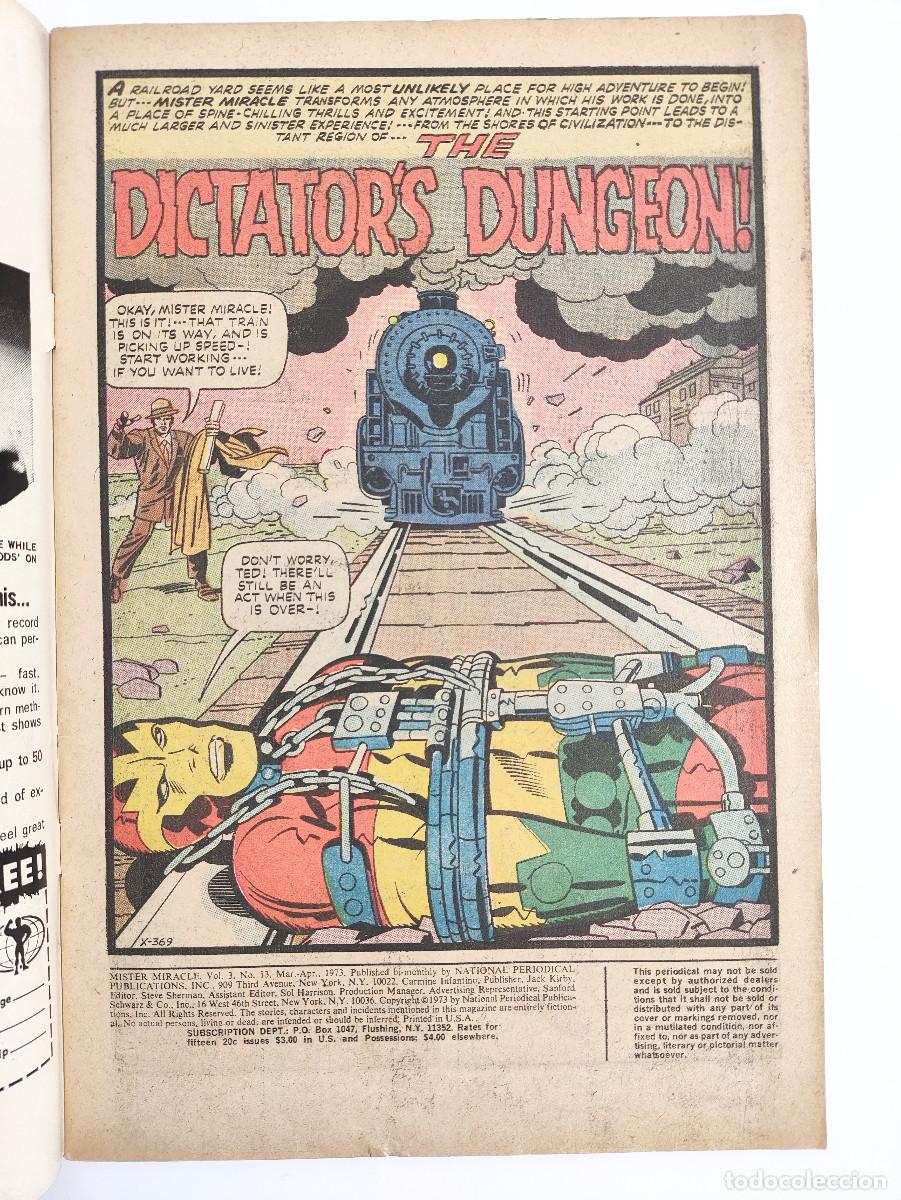 C&oacute;mics: Mister Miracle 13 &ndash; DC Comics USA 1973 - Foto 8