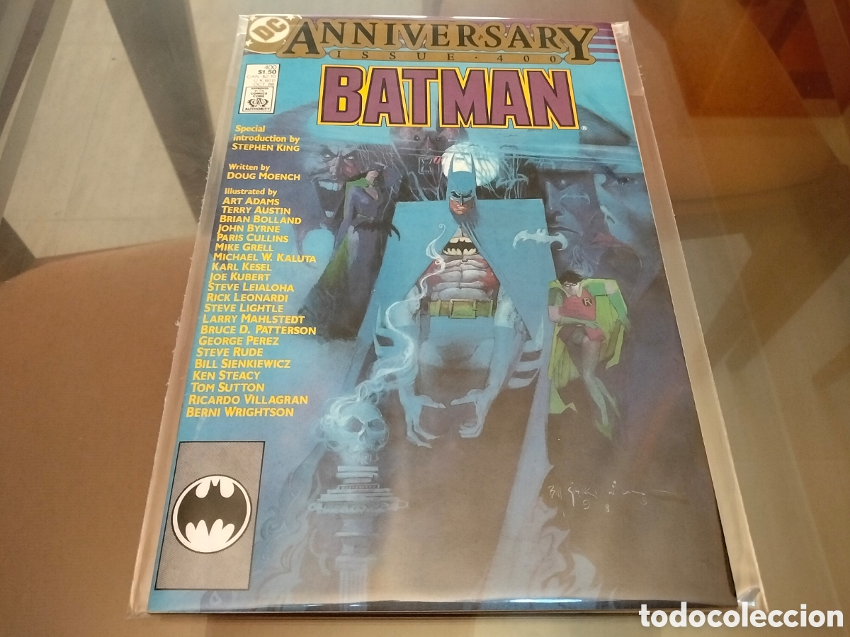 C&oacute;mics: Batman Anniversary Issue 400 Wrightson Kaluta Byrne Kubert Sutton DC