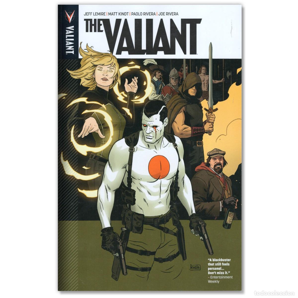 C&oacute;mics: THE VALIANT Jeff Lemire, Matt Kindt, Paolo Rivera. en Ingl&eacute;s