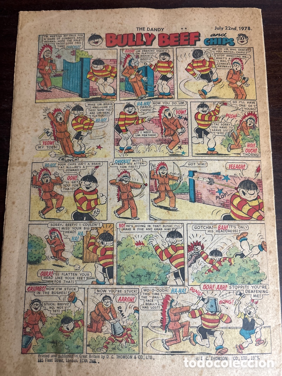 C&oacute;mics: C&oacute;mic n1913 The Dandy en ingl&eacute;s - Foto 4