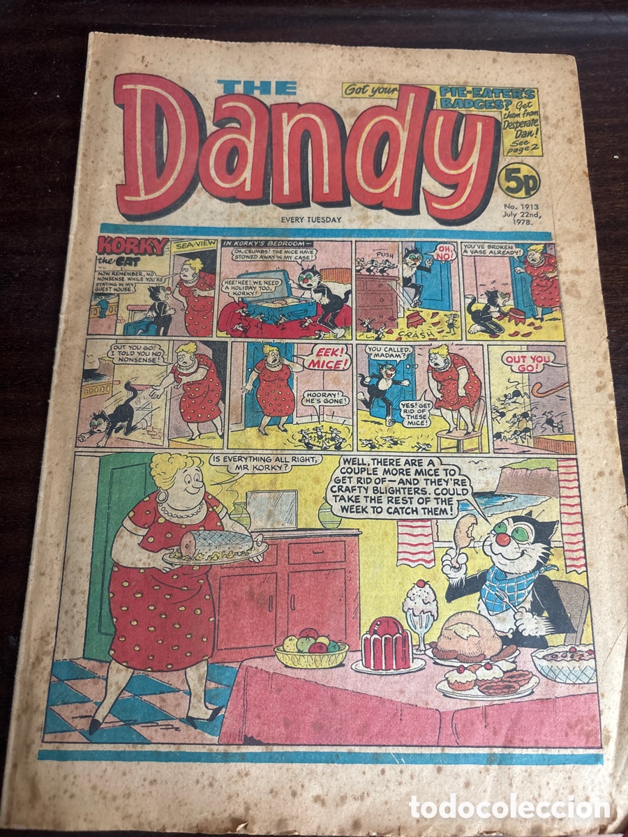 C&oacute;mics: C&oacute;mic n1913 The Dandy en ingl&eacute;s
