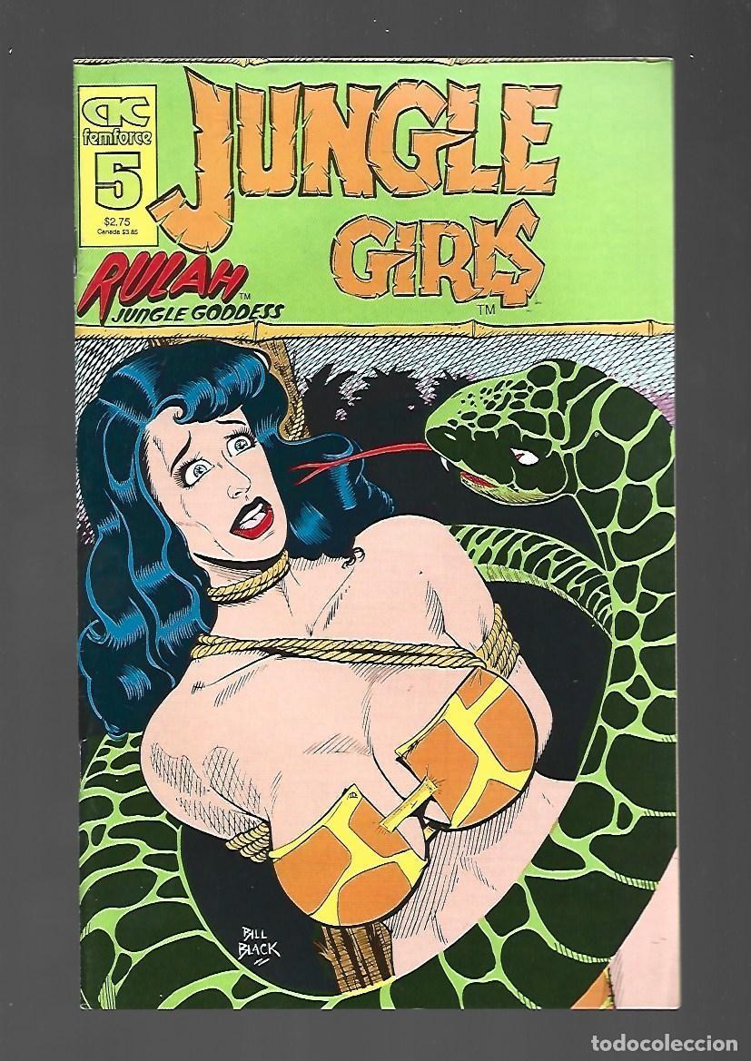 C&oacute;mics: Jungle Girls, 5, 1992, AC Comics, muy buen estado. Caja DA