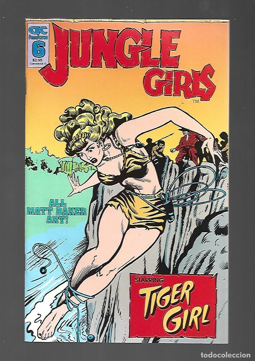 C&oacute;mics: Jungle Girls, 6: Tiger Girl, 1992, AC Comics, muy buen estado. Caja DA