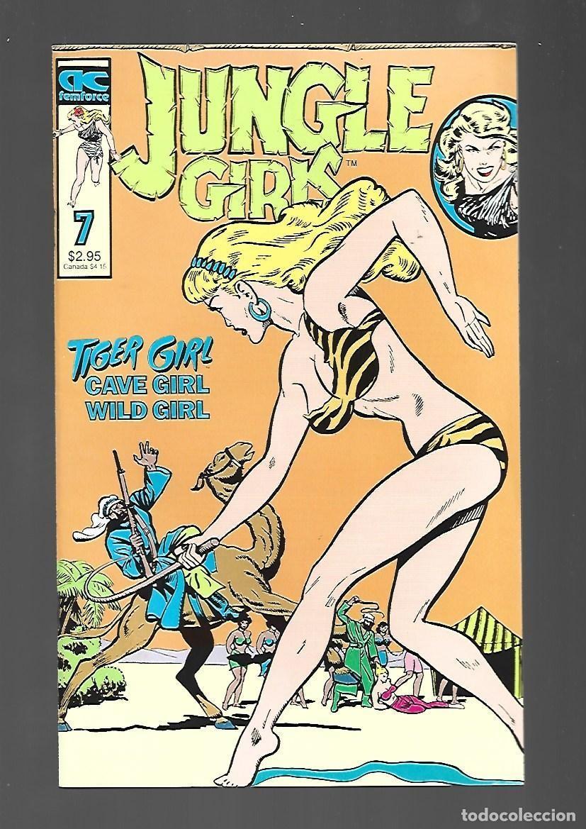 C&oacute;mics: Jungle Girls, 7: Tiger Girl, 1992, AC Comics, muy buen estado. Caja DA