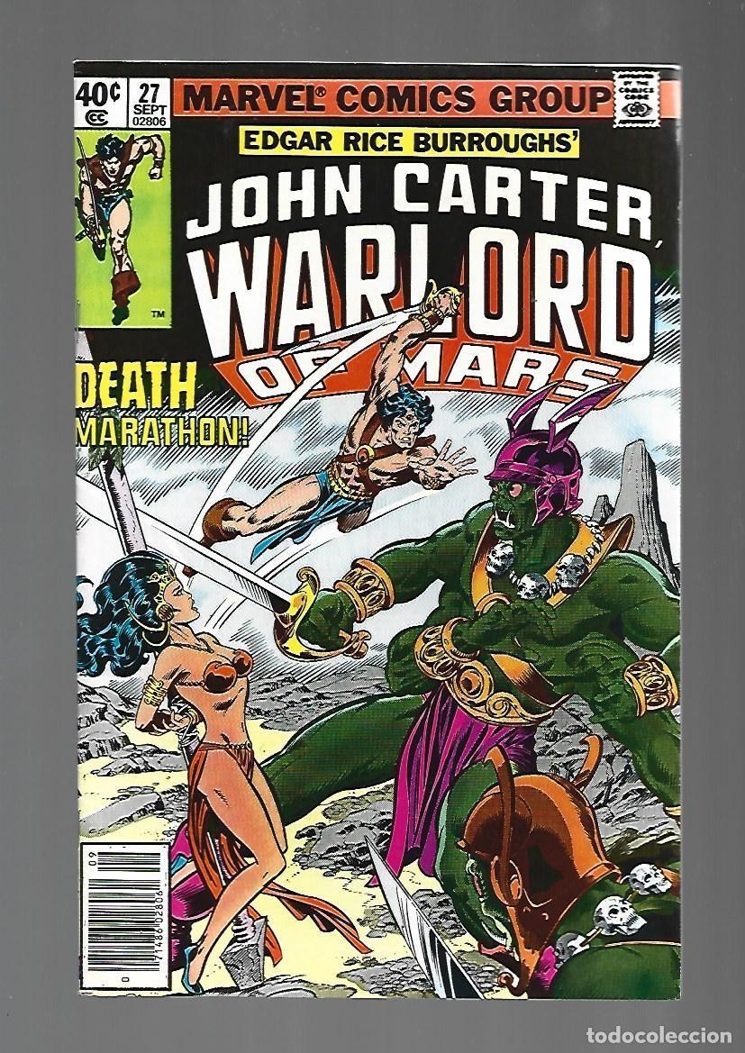 C&oacute;mics: John Carter, 27, 1979, Marvel, muy buen estado. Caja DA.