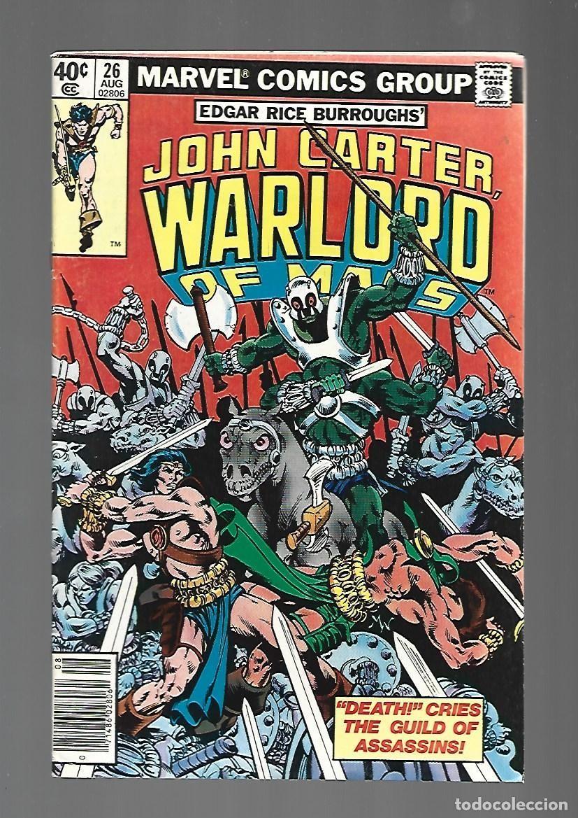 C&oacute;mics: John Carter, 26, 1979, Marvel, muy buen estado. Caja DA.