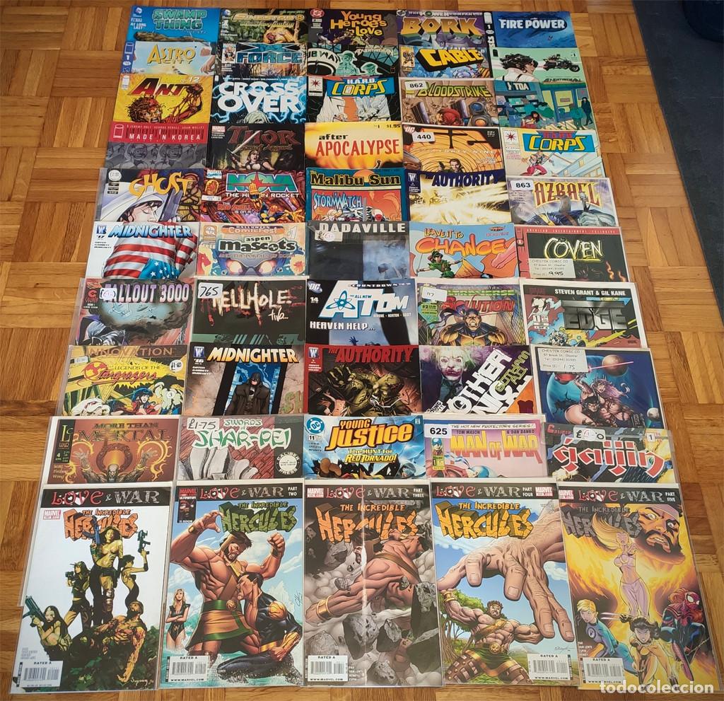 C&oacute;mics: Lote de 50 c&oacute;mics USA