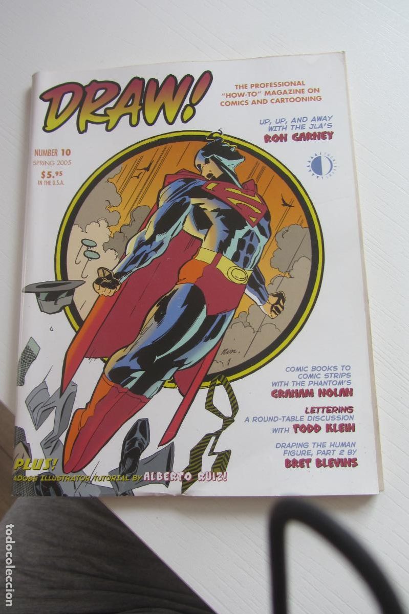 C&oacute;mics: DRAW N&ordm; 10 COMICS MAGAZINE RON GARNEY GRAHAM NOLAN BRET BLEVINS arx272