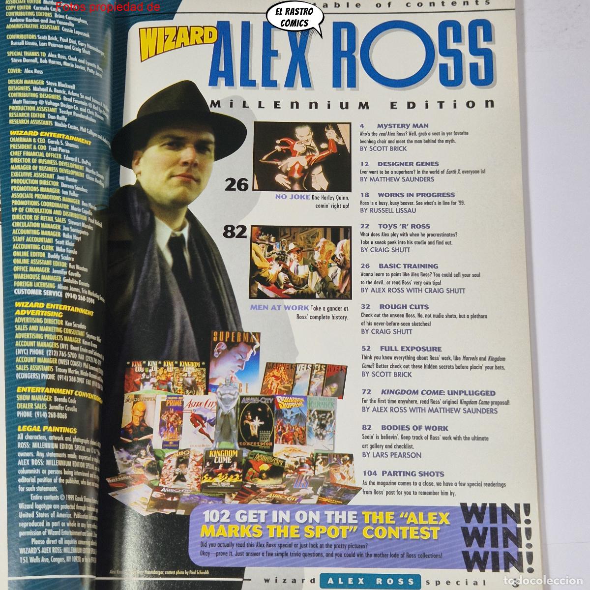 C&oacute;mics: Wizard millennium edition, Alex Ross, 1998, ingl&eacute;s - Foto 5