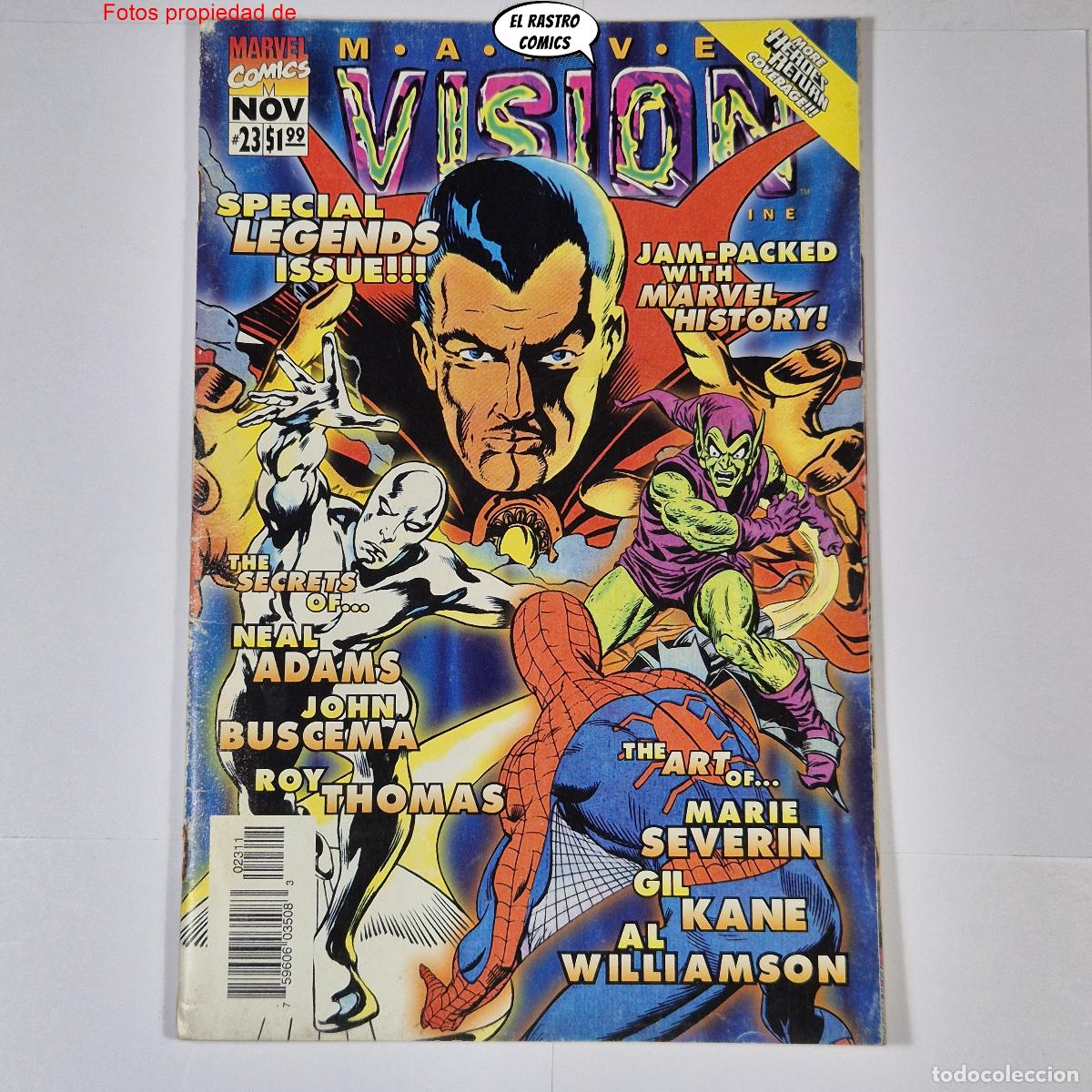 C&oacute;mics: Marvel Vision n&ordm; 23, 1997, ingl&eacute;s