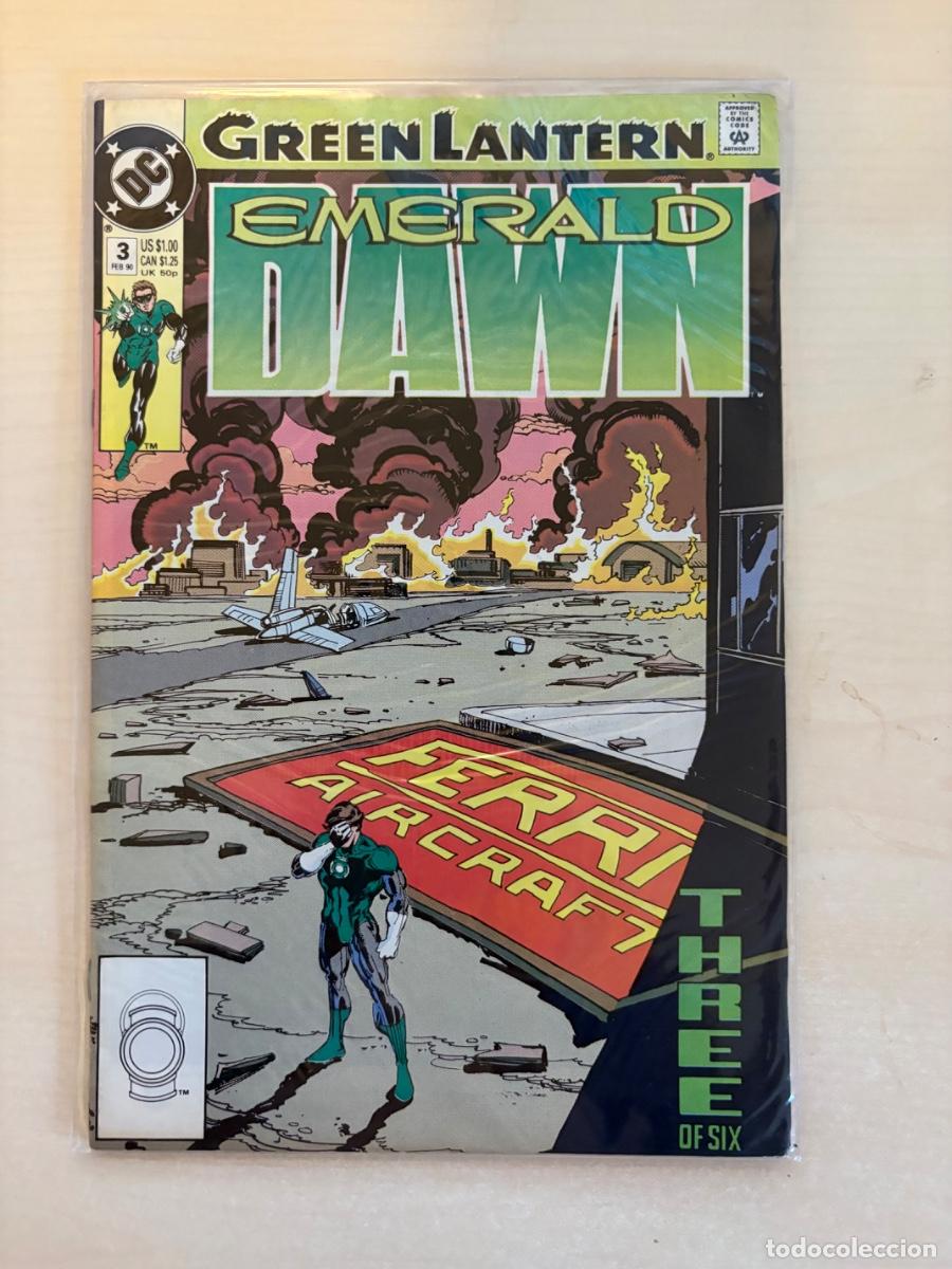 C&oacute;mics: Green Lantern: Emerald Dawn #3 (DC Comics USA, 1990)