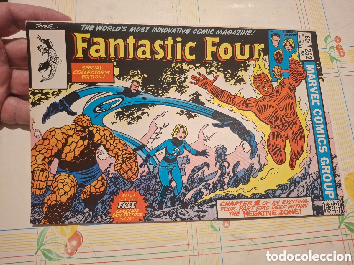 C&oacute;mics: Comic - Fantastic Four (1961 1st Series) #252 - John Byrne - Importacion