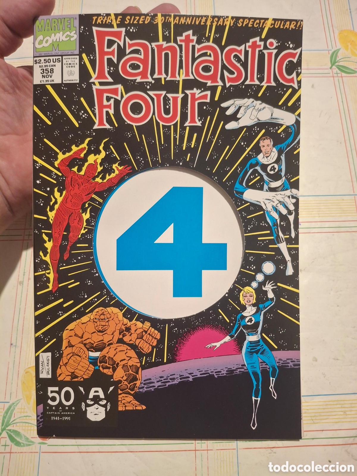 C&oacute;mics: Comic - Fantastic Four (1961 1st Series) #358 - Los cuatro fantasticos - Importacion