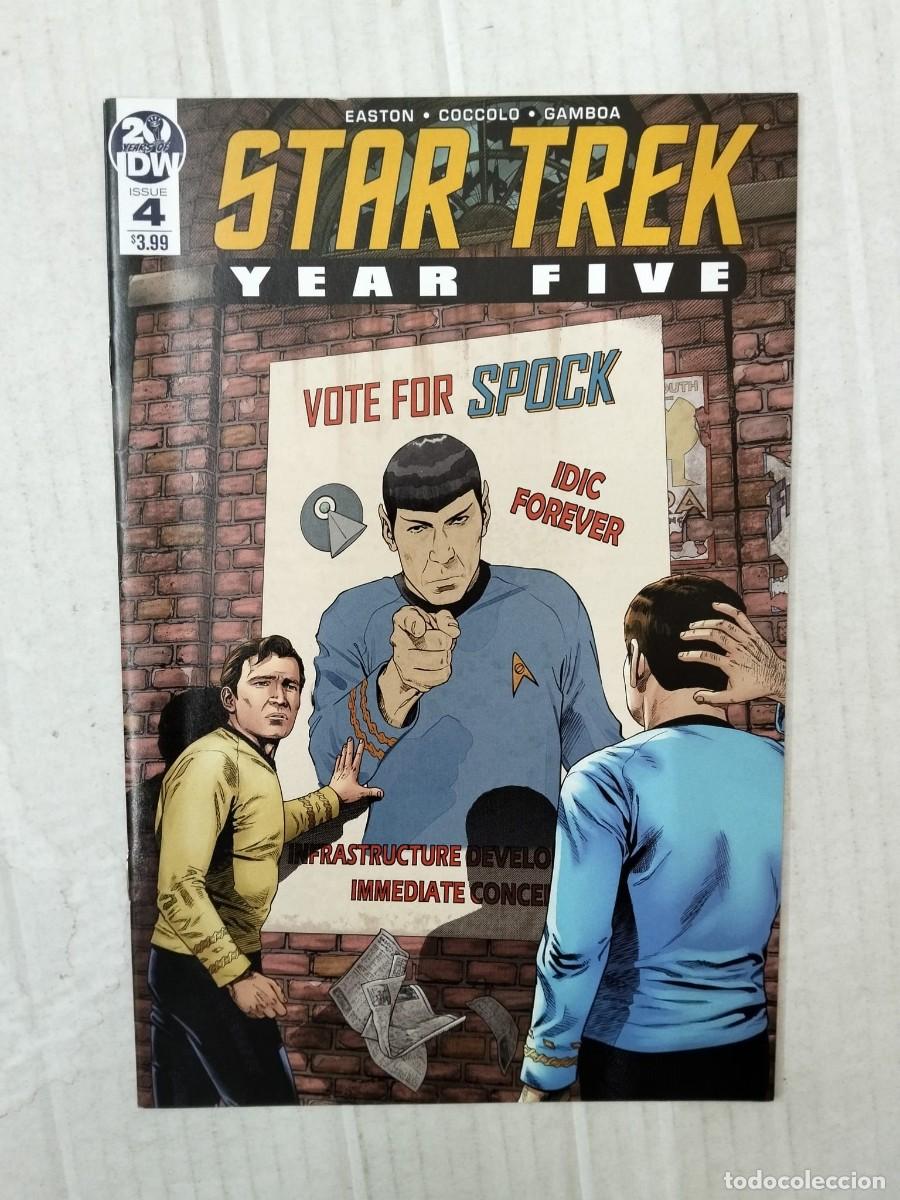 C&oacute;mics: STAR TREK: YEAR FIVE n&ordm; 4. IDW PUBLISHING