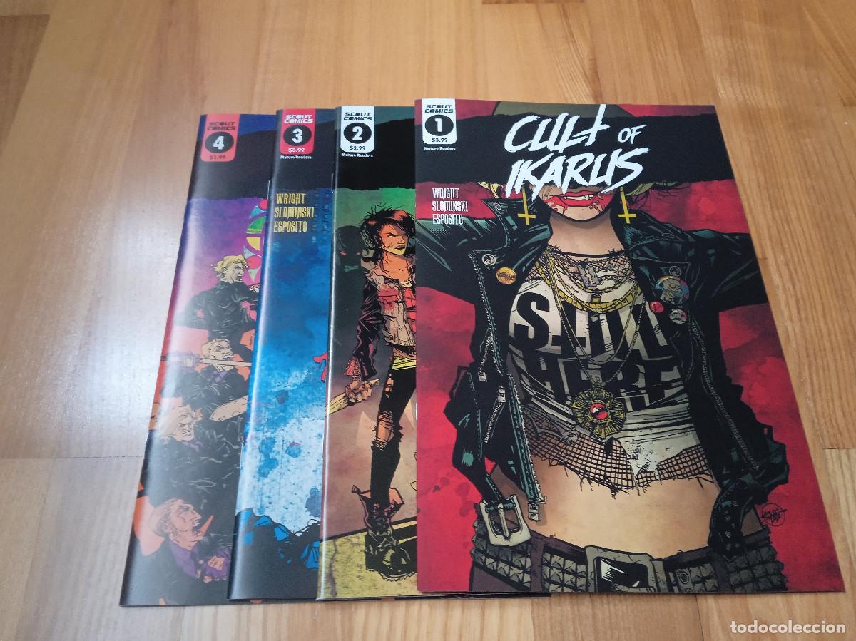 C&oacute;mics: Comic USA original Cult of Ikarus coleccion completa 1 al 4