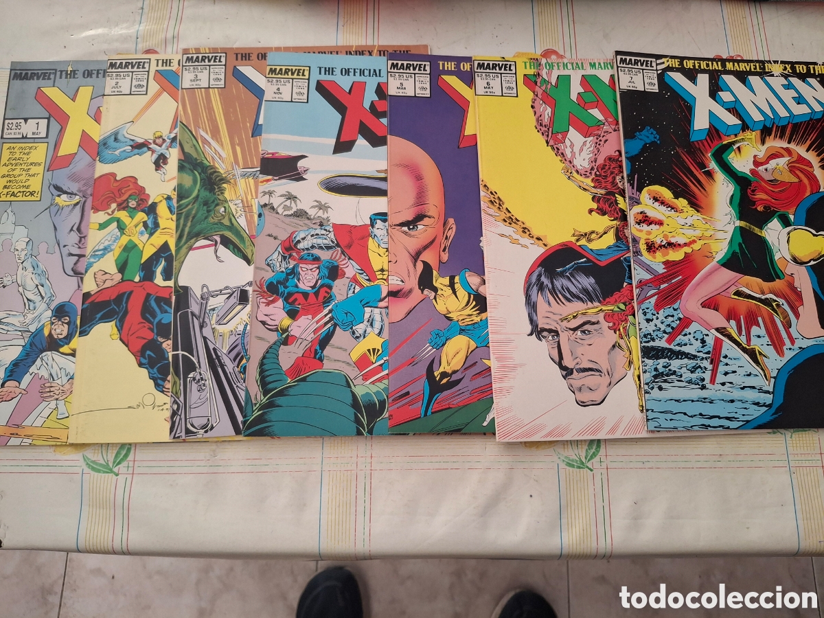 C&oacute;mics: Comic - Official Marvel Index to the X-men (1987) # 1-7 - Patrulla-X - Importacion