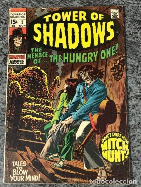 C&oacute;mics: TOWER OF SHADOWS N&ordm; 2 (NOV 1969). ORIGINAL MARVEL. BUEN ESTADO. NEAL ADAMS, JOHN BUSCEMA