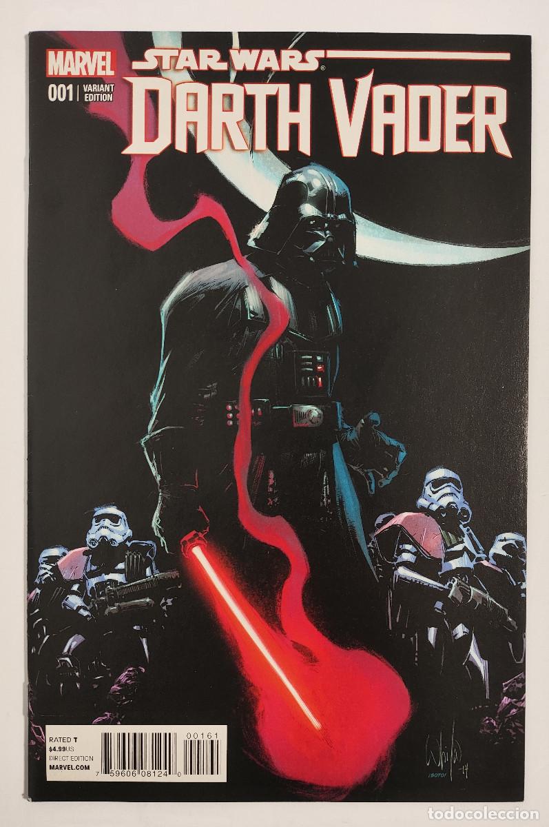C&oacute;mics: Star Wars &ndash; Darth Vader 1 - 2015 - 1st Black Krrsantan VF/NM - Portacio Variant
