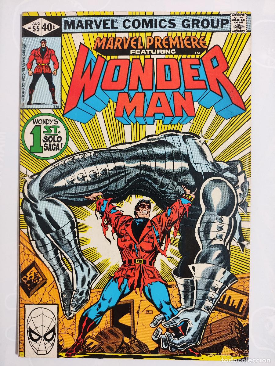 C&oacute;mics: Marvel Premiere 55 &ndash; First solo Wonder Man &ndash; Marvel USA 1980