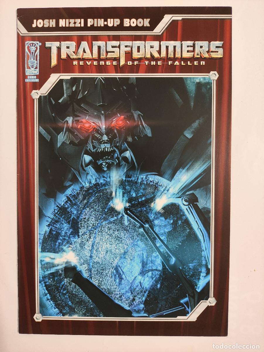 C&oacute;mics: Transformers Revenge of The Fallen &ndash; Pin-Up Book