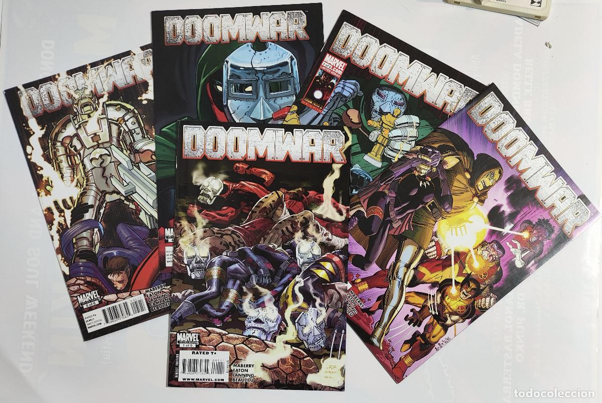 C&oacute;mics: Doomwar 1 al 5 &ndash; Marvel Comics USA 2010
