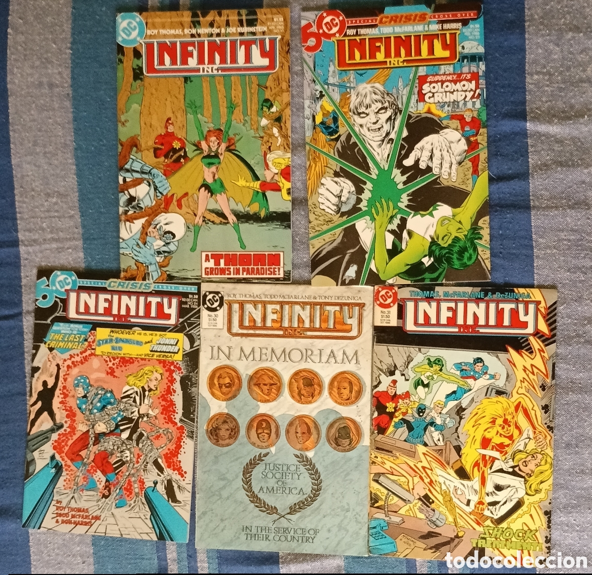 C&oacute;mics: Pack infinity inc. Todd McFarlane