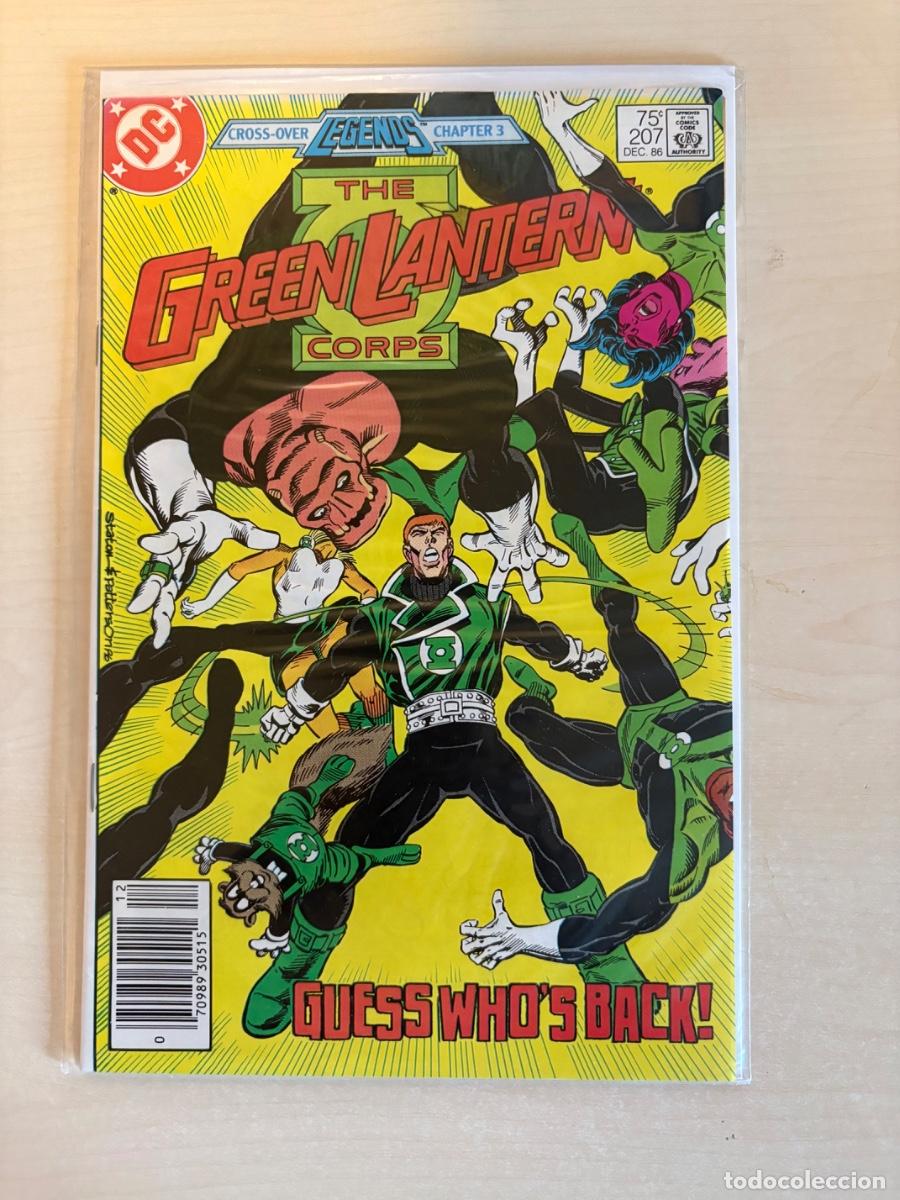 C&oacute;mics: Green Lantern Corps #207 &ndash; DC Comics USA, 1986
