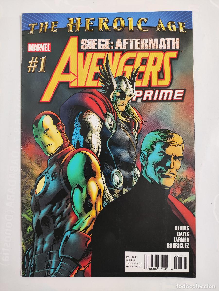 C&oacute;mics: Avengers Prime 1 &ndash; Siege: Aftermath &ndash; Alan Davis