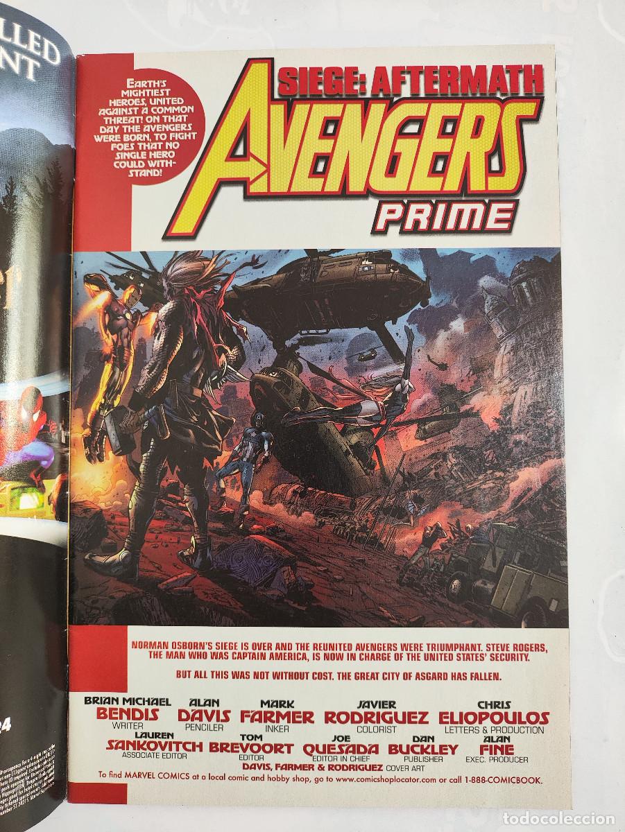 C&oacute;mics: Avengers Prime 1 &ndash; Siege: Aftermath &ndash; Alan Davis - Foto 6