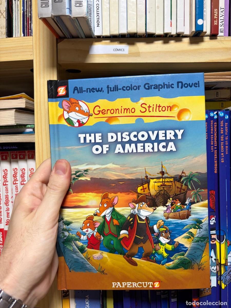 C&oacute;mics: C&Oacute;MIC1 Geronimo Stilton: The Discovery of America. Editorial: Papercutz.