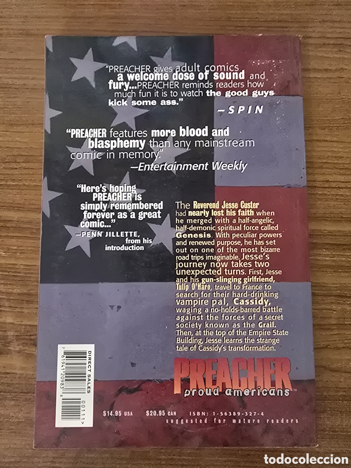 C&oacute;mics: PREACHER,PROUD AMERICANS,(VERTIGO) - Foto 2