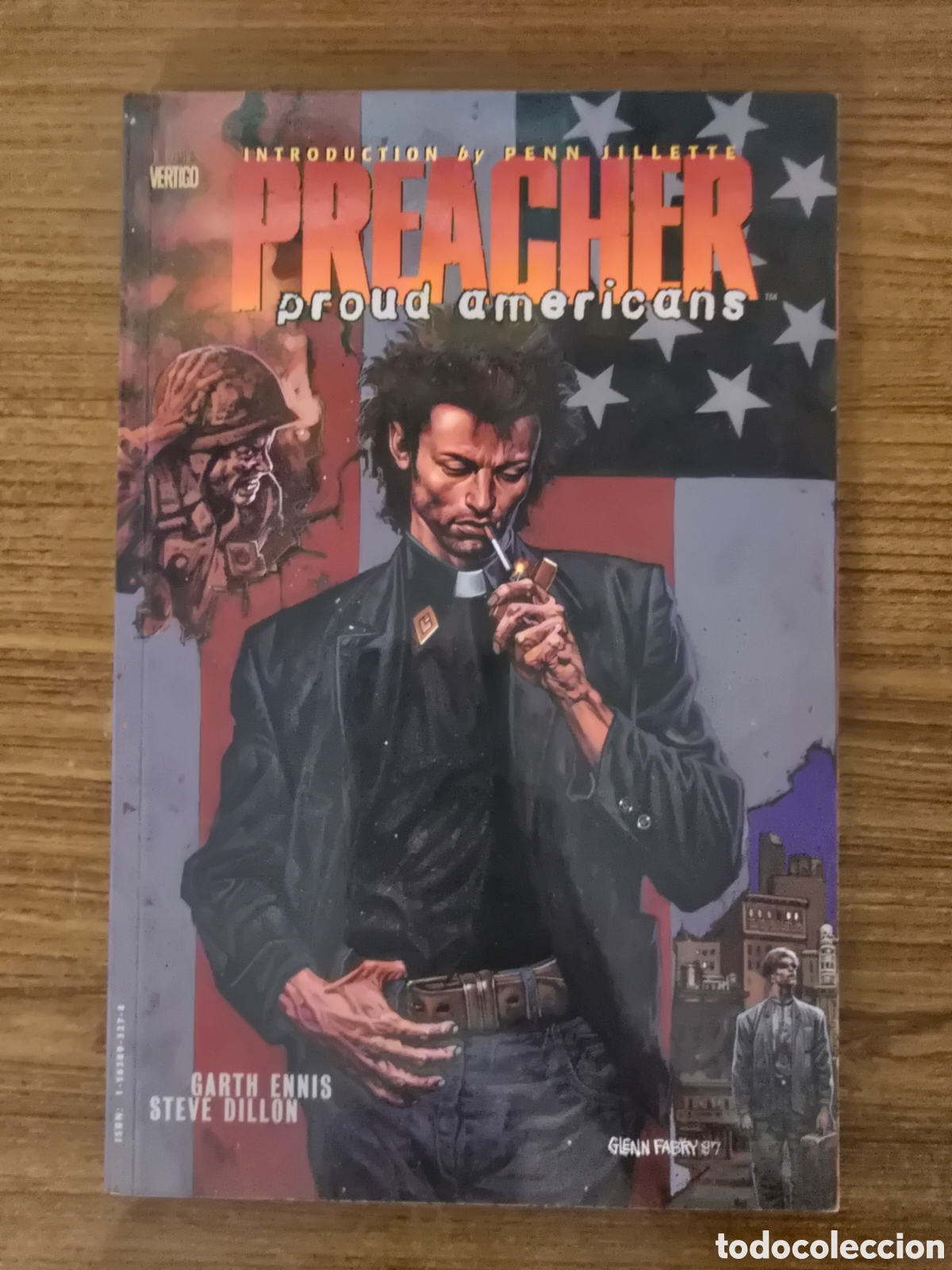 C&oacute;mics: PREACHER,PROUD AMERICANS,(VERTIGO)