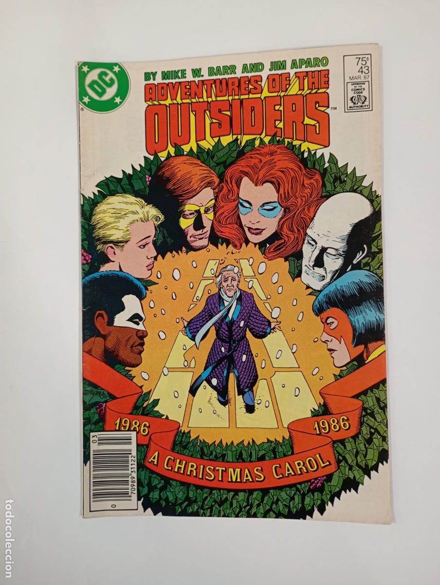 C&oacute;mics: ADVENTURES OF THE OUTSIDERS. 1986. A CHRISTMAS CAROL. DC COMICS. TDKR95