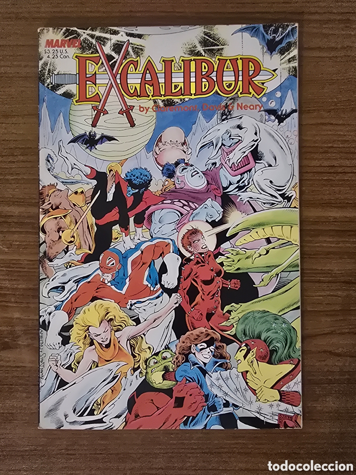 C&oacute;mics: EXCALIBUR,BY CLAREMONT,DAVIS & NEARY(MARVEL)