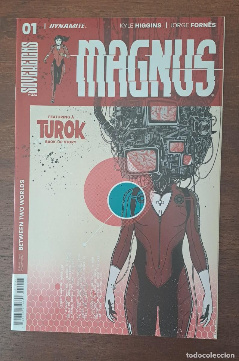 C&oacute;mics: Magnus #1-5 Dynamite Jorge Forn&eacute;s grapa completa