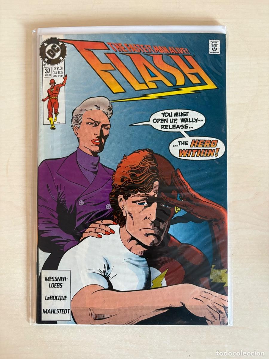 C&oacute;mics: Flash #37 (DC Comics USA, 1990)